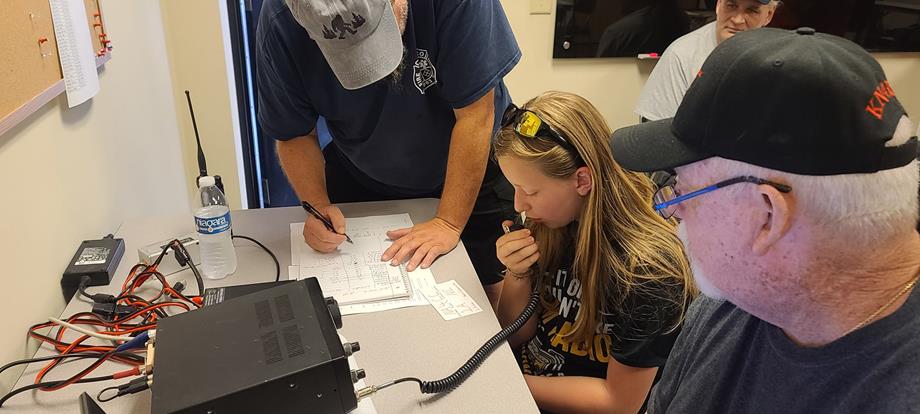 The Beam Intermediate Falcon Radio Club participated in the Parks on the Air amateur radio program. 